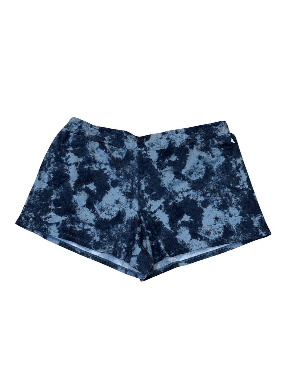 Lucky Brand blue tie dye active shorts, elastic waist, M.